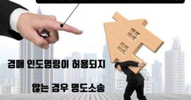 경매 부동산 인도명령 허용되지 않는경우 명도소송 절차 기간 비용