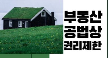 부동산 공법상 제한