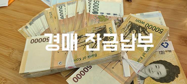 경매 잔금납부 상계신청 채무인수신청