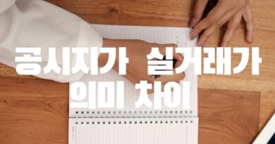 표준지 개별 공시지가 세금산정 보수적 책정 실거래가 매수자 매도자 계약 가격